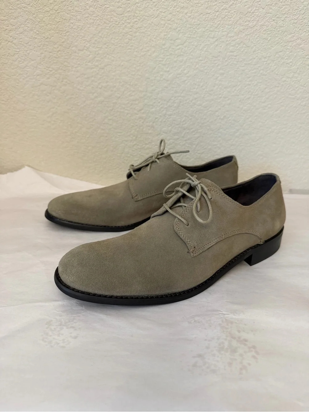 John Varvatos refined suede